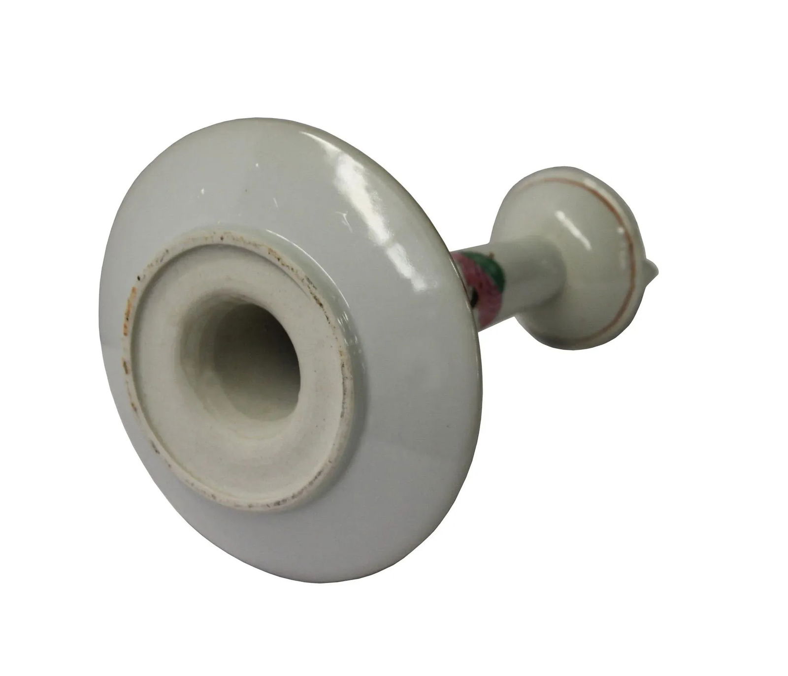 Chinese Ancient Style Porcelain Celebration Scholar Promoted Drawing Oil Lamp - 6