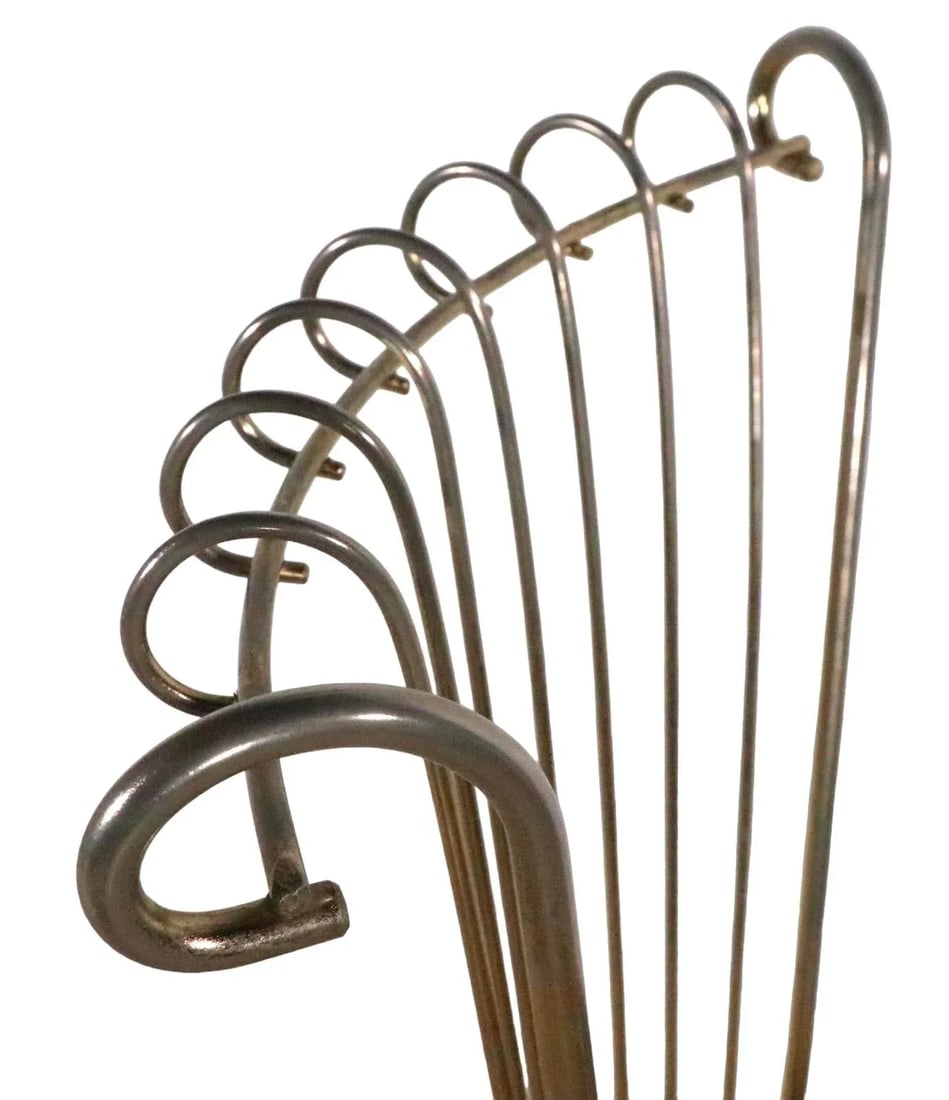 Glamorous Hollywood Boudoir Side Chair With Dramatic Rolled Back C 1950/1960's - 7