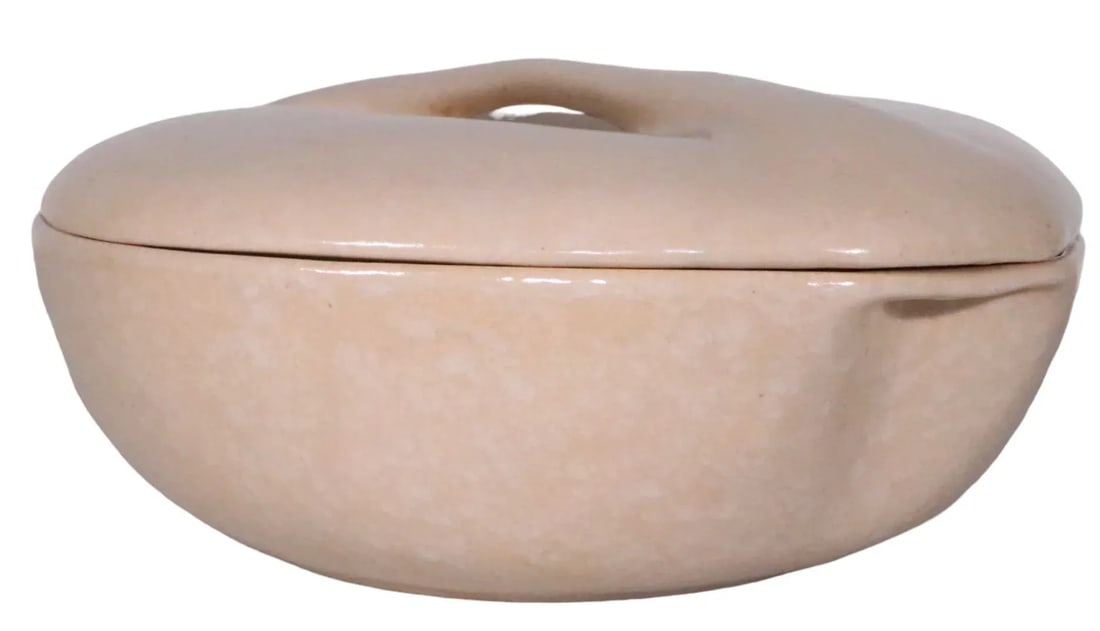 Large Mid Century Ben Seibel Roseville Raymor Covered Casserole C 1950's - 3