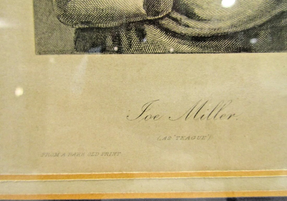 Joe Miller in the Character of Teague Engraving by English School 18th Century - 3