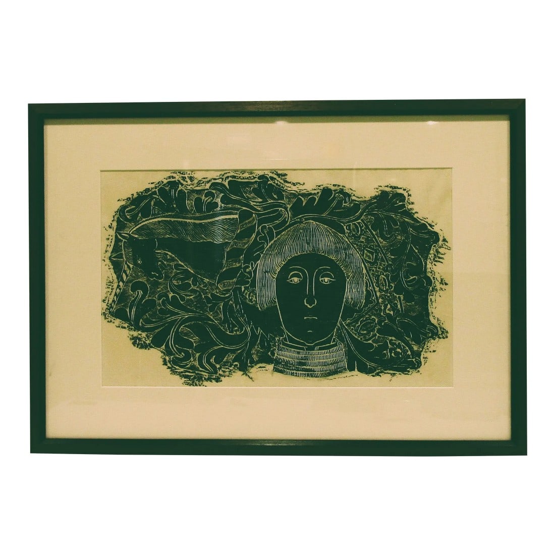 Framed 1967 Ashford St Mary the Virgin Church Brass Rubbing County Kent England: Framed 1967 Ashford St Mary the Virgin Church Brass Rubbing County Kent England This brass rubbing was performed while it was still allowed in the 1960s. Overall measures 27" wide, 19 1/4" tall and