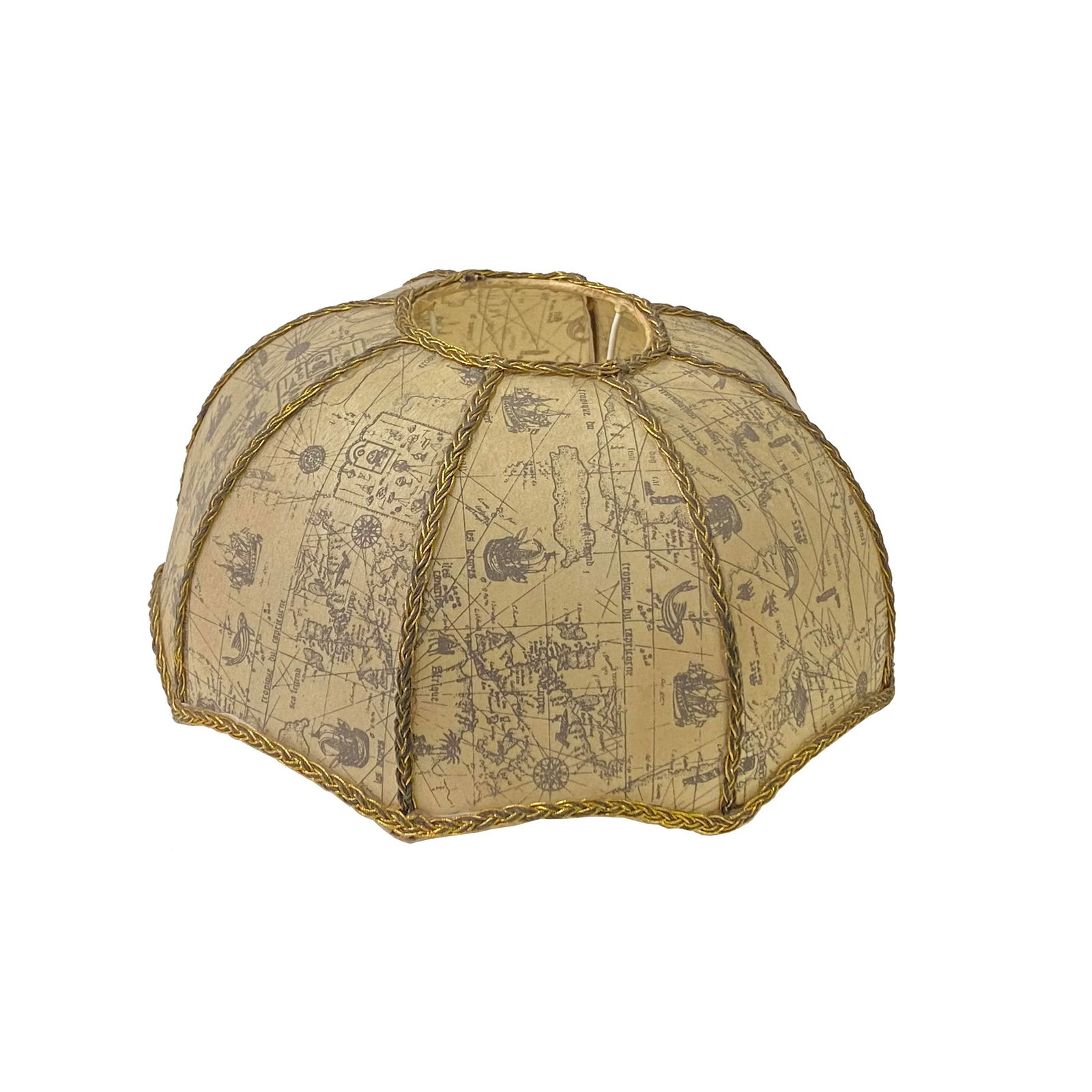 Natural White Cream Marble Stone Round Base Table Lamp - 6