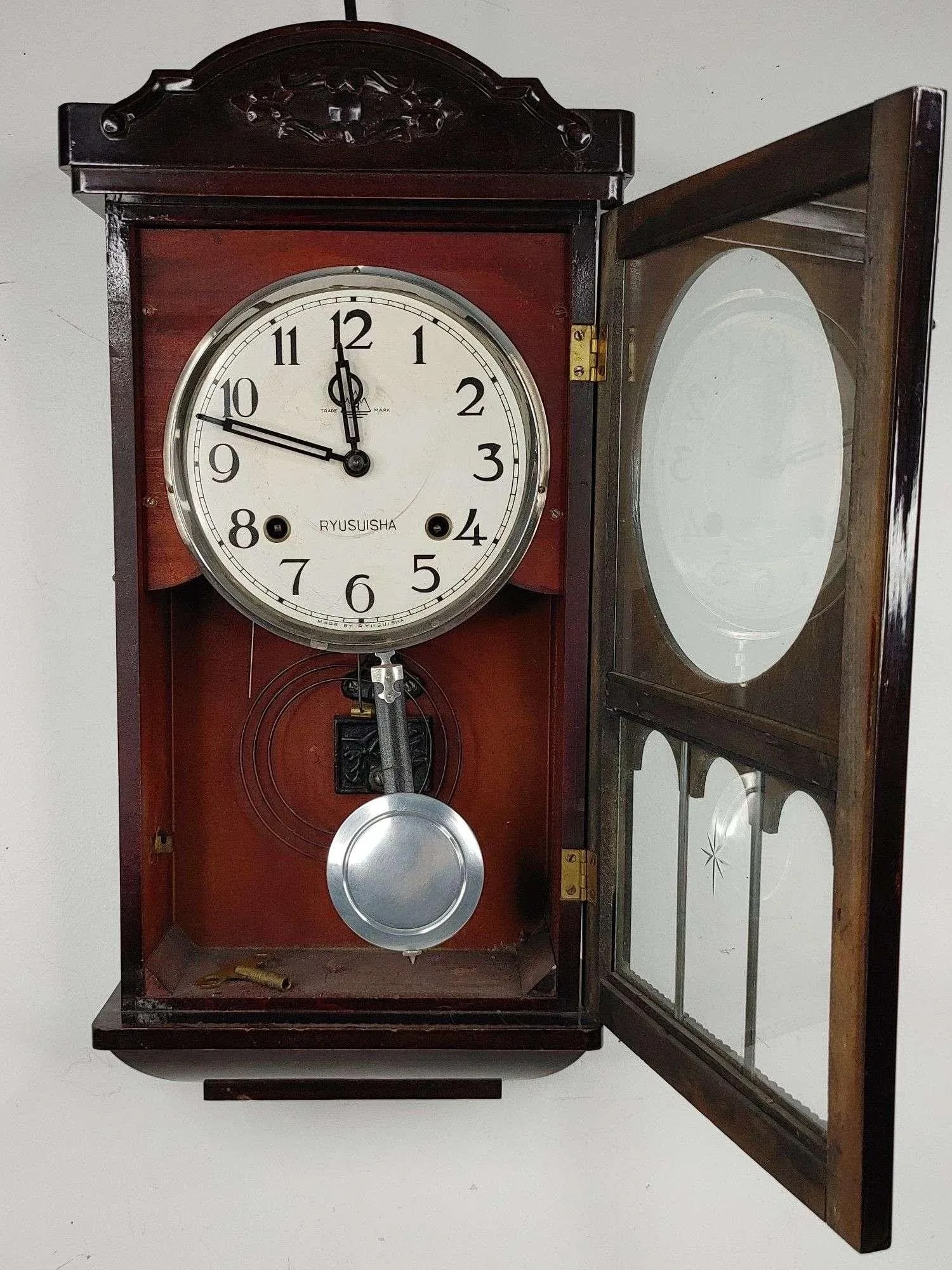 1960s Vintage Ryusuisha Wall Clock - 4