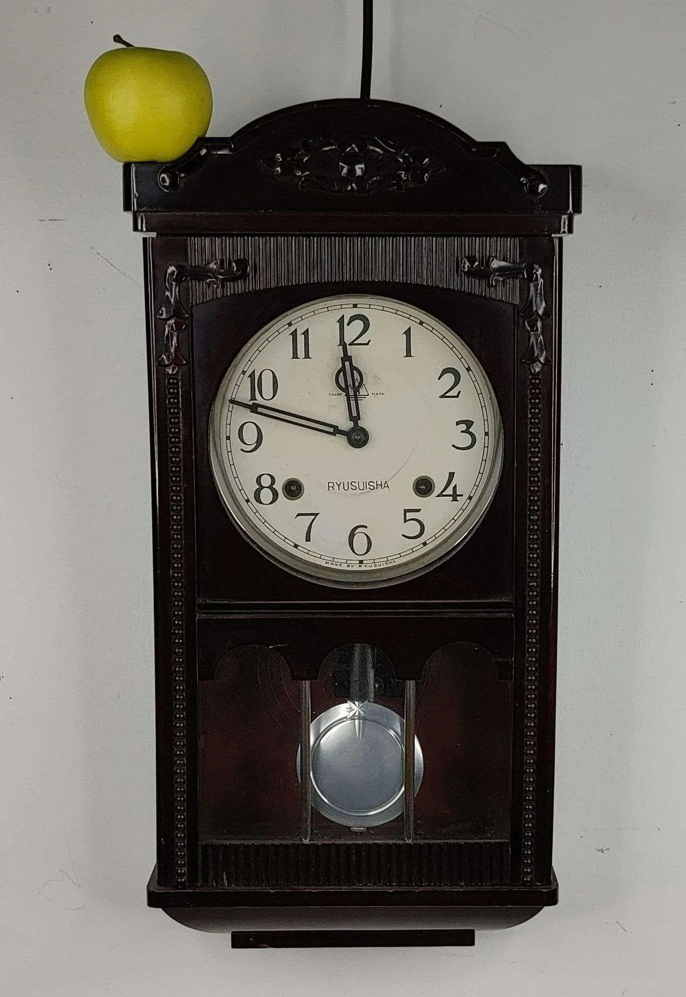 1960s Vintage Ryusuisha Wall Clock - 5