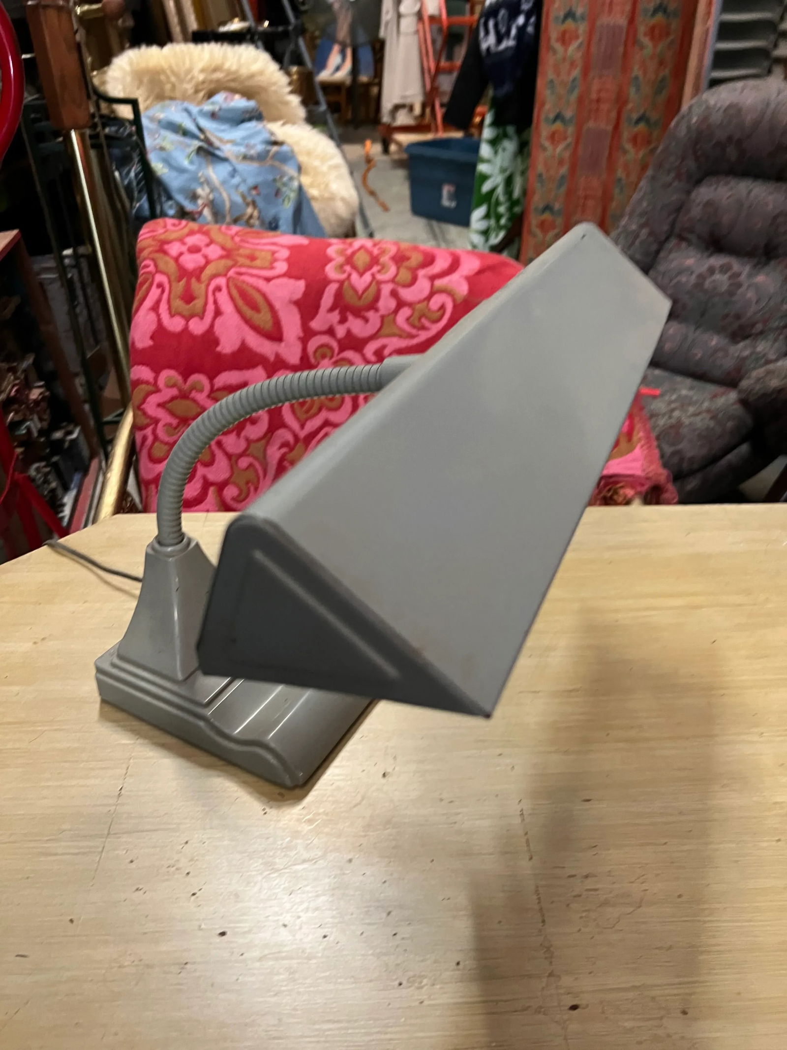 1970s Greige Metal Task Lighting - 4