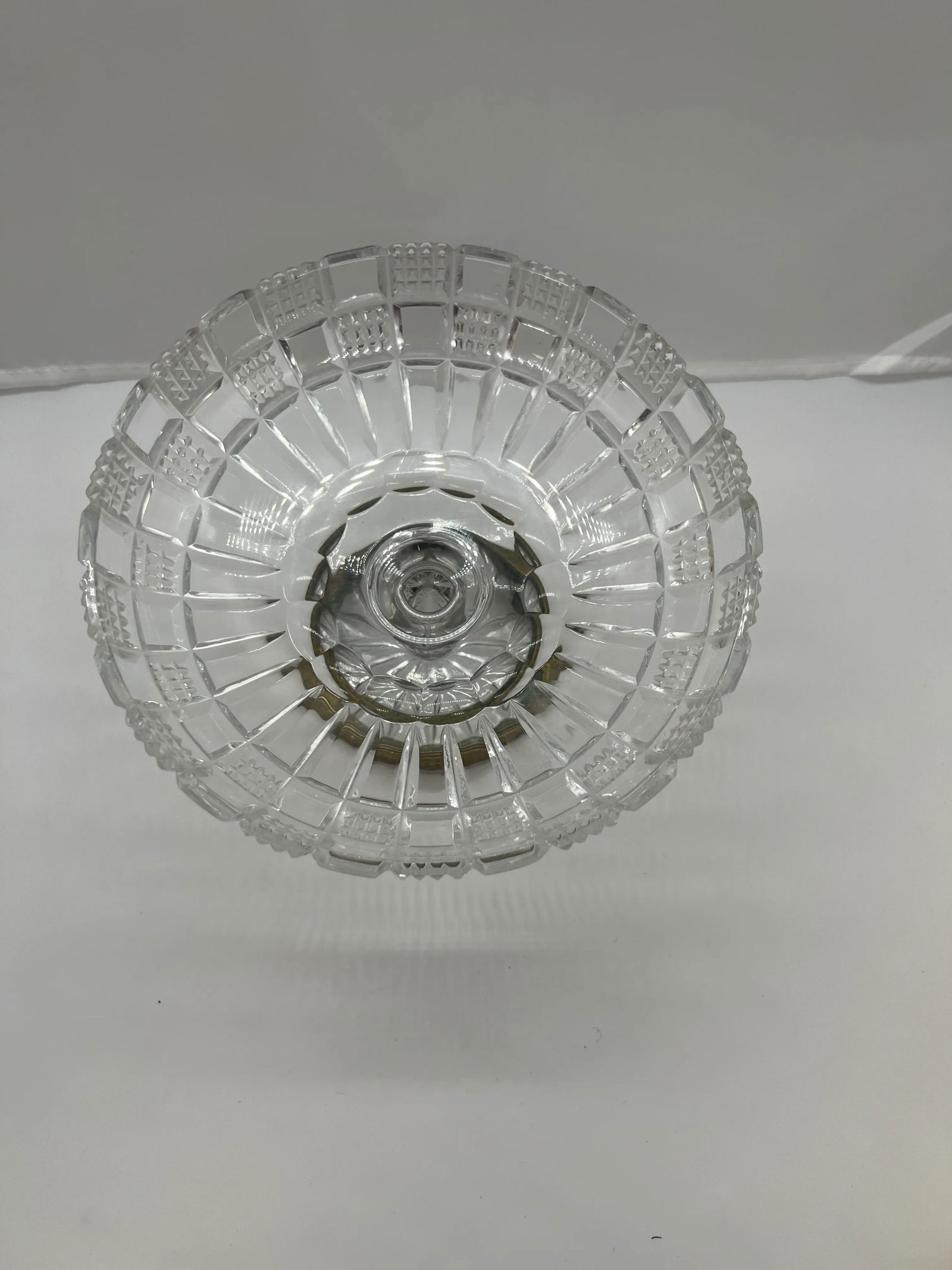 Antique French Cut Glass & Bronze Ormolu Mounted Compote - 3