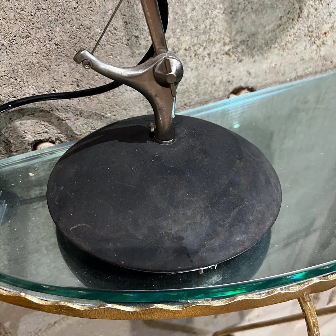 Vintage Sculptural Modern Office Desk Lamp Black Tensor - 5