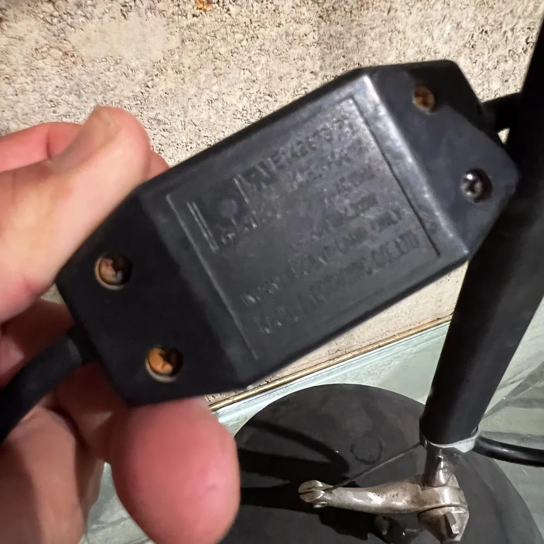 Vintage Sculptural Modern Office Desk Lamp Black Tensor - 8