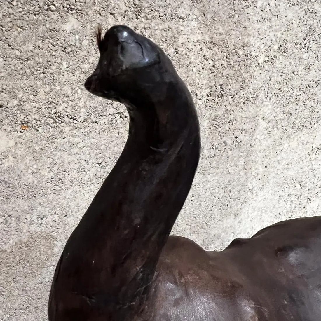 1960s Leather Elephant Table Sculpture - 4