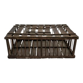 Antique Country Chicken Coop - Poultry Cage - Great Coffee Table