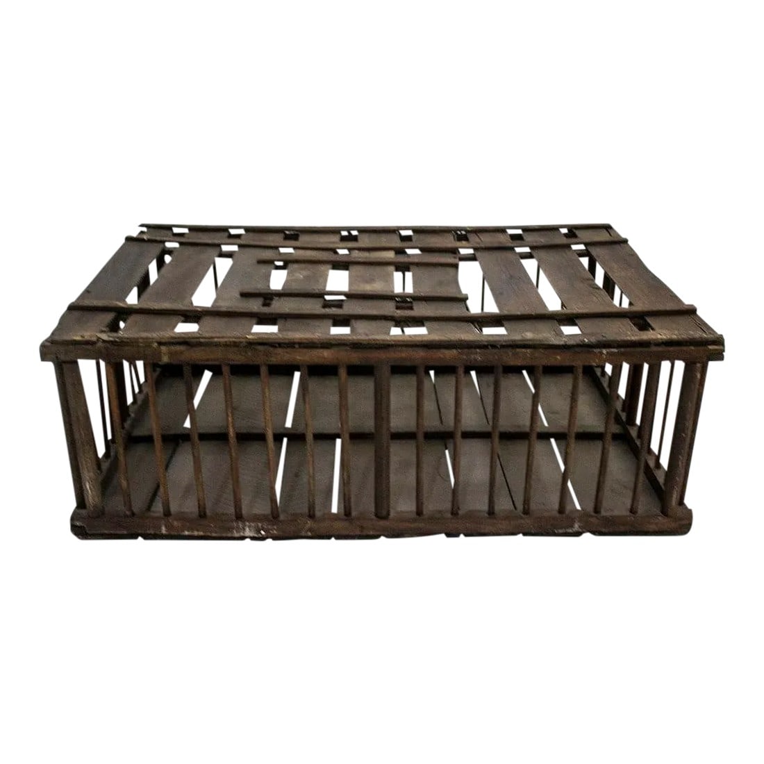 Antique Country Chicken Coop - Poultry Cage - Great Coffee Table (1 of 7)