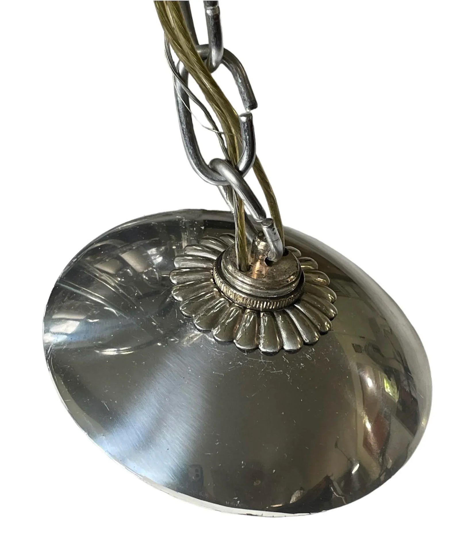 1970s Lightolier Silver Plated Lantern - 4