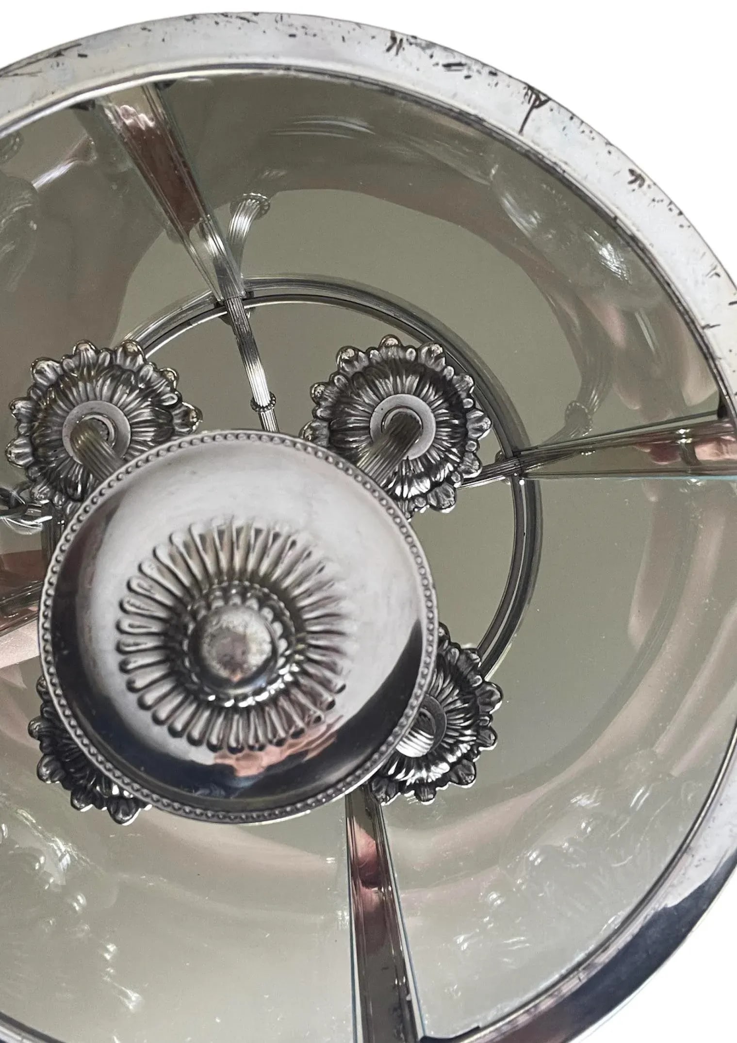 1970s Lightolier Silver Plated Lantern - 8