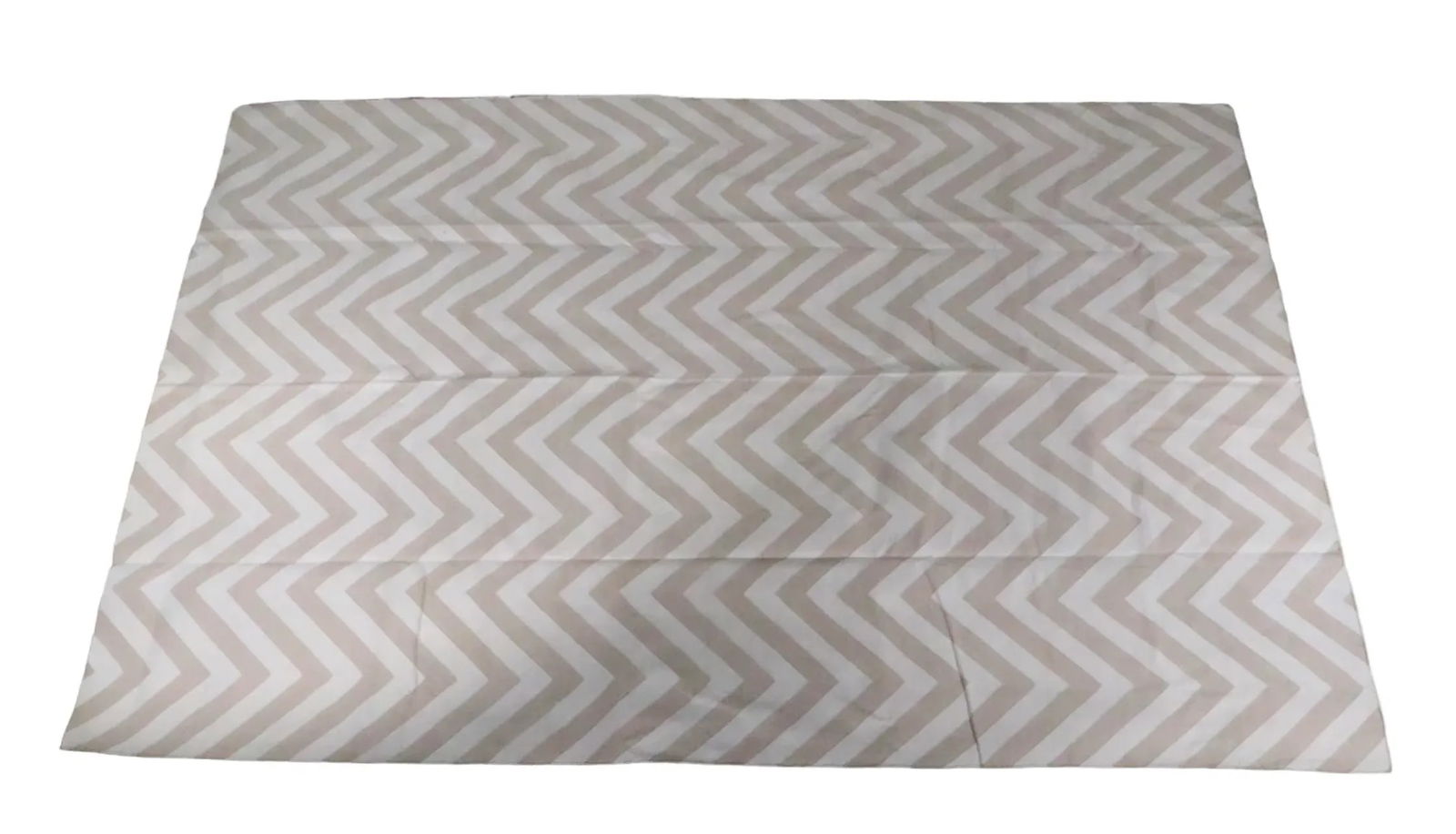 Geometric Flat Weave Dhurrie Carpet by the Rug Company in Gray and Ivory - 3