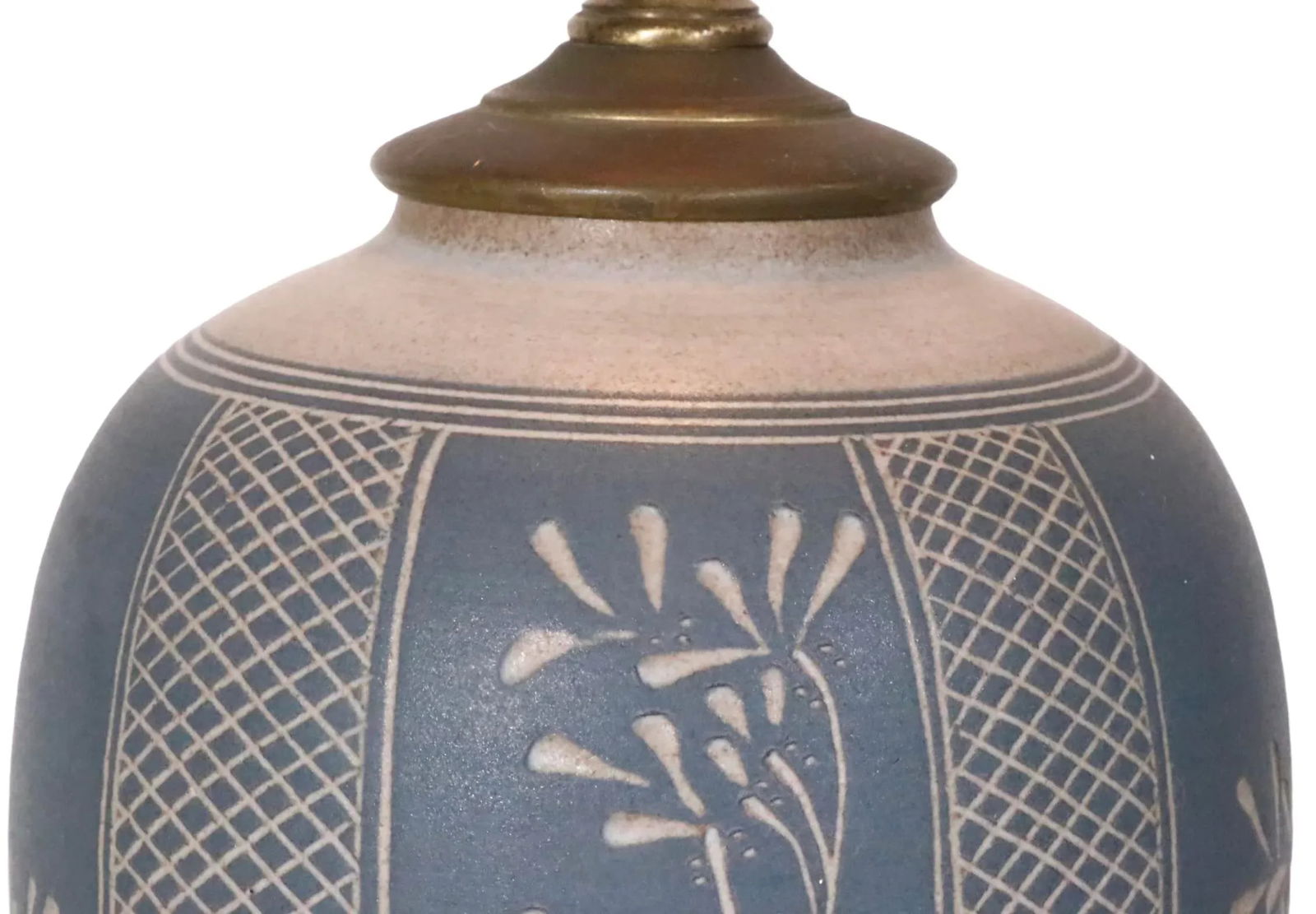 Art Pottery Country Style Stoneware Table Lamp - 10