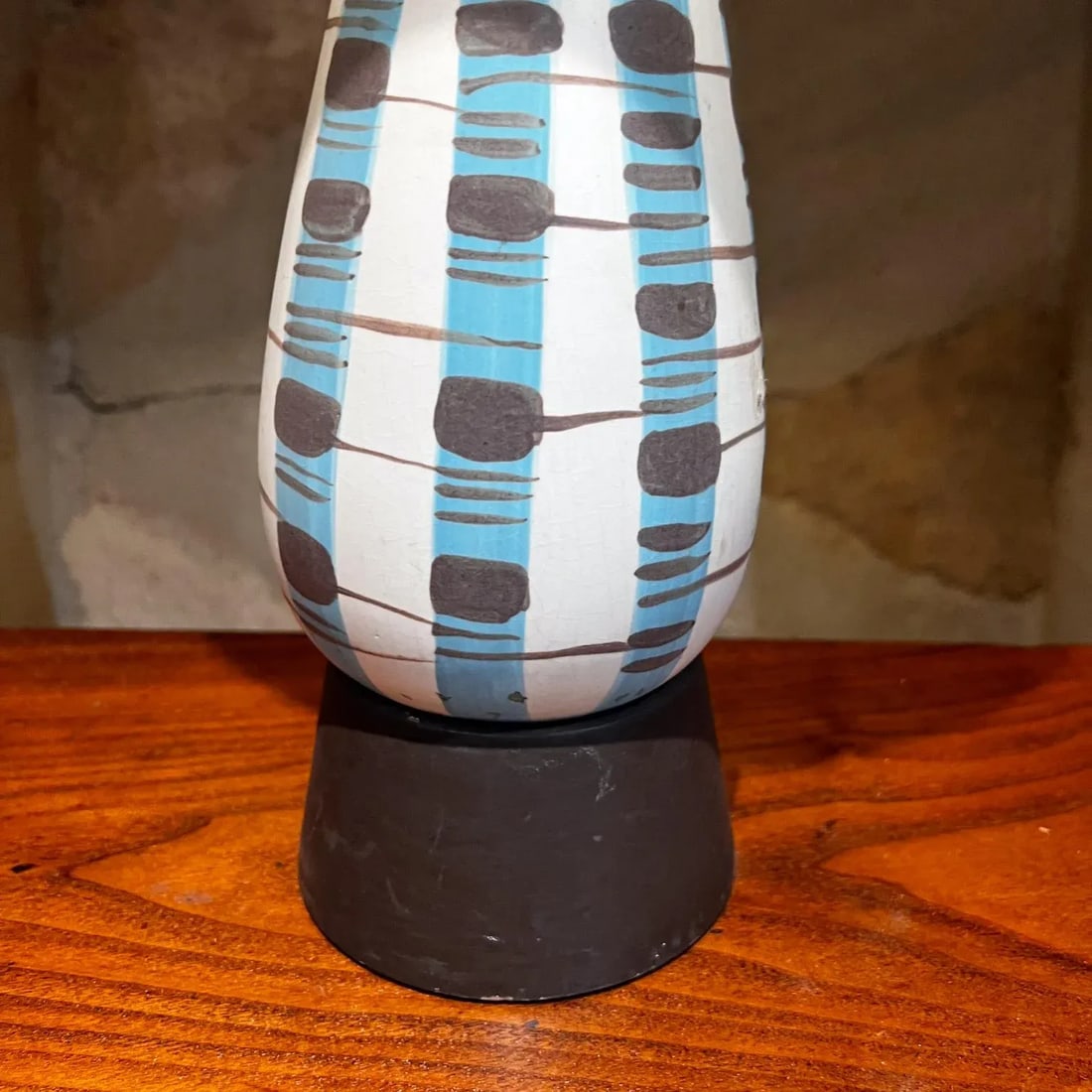 1970s Ceramic Table Lamp Style Marcello Fantoni Italy - 6