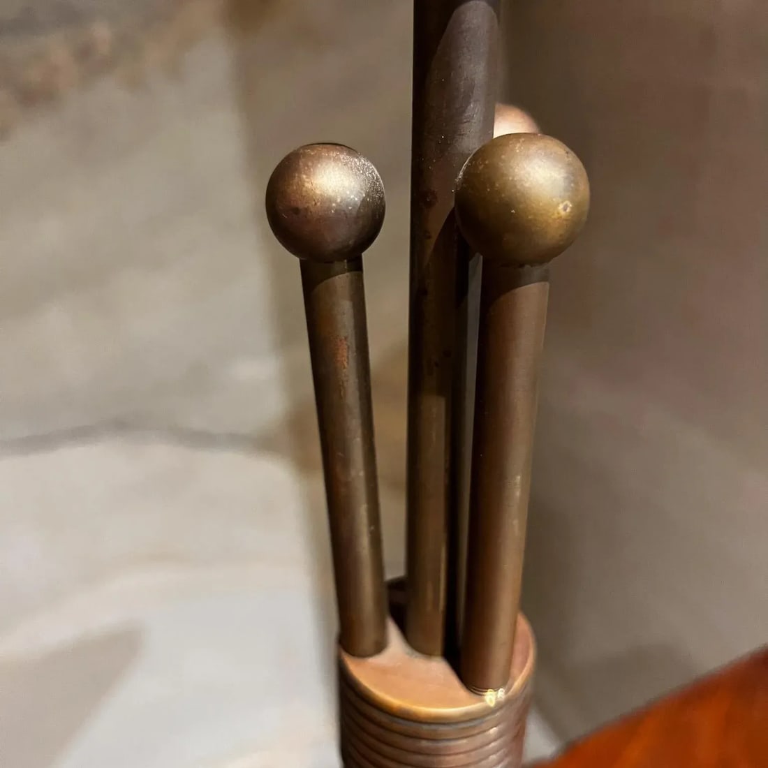 1960s Arturo Pani Refined Brass Table Lamp Mexico - 5