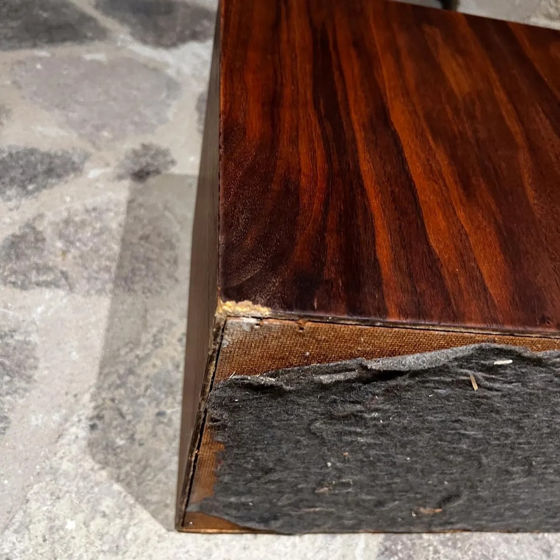 1970s Modern Walnut Wood Planter Box or Waste Basket - 10