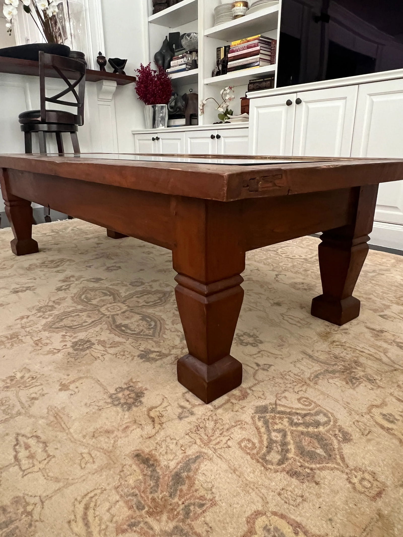 1990s Indonesian Coffee Table - Reclaimed Wood - 5