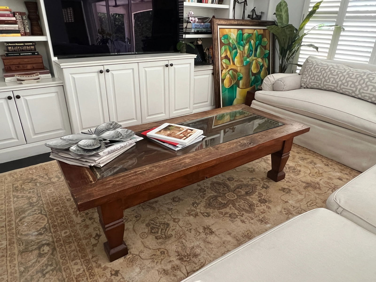 1990s Indonesian Coffee Table - Reclaimed Wood - 8