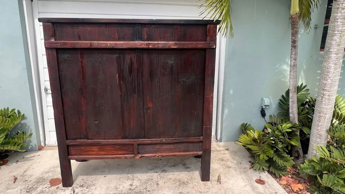 1820s Chinese Qing Dynasty Large Cabinet - 5