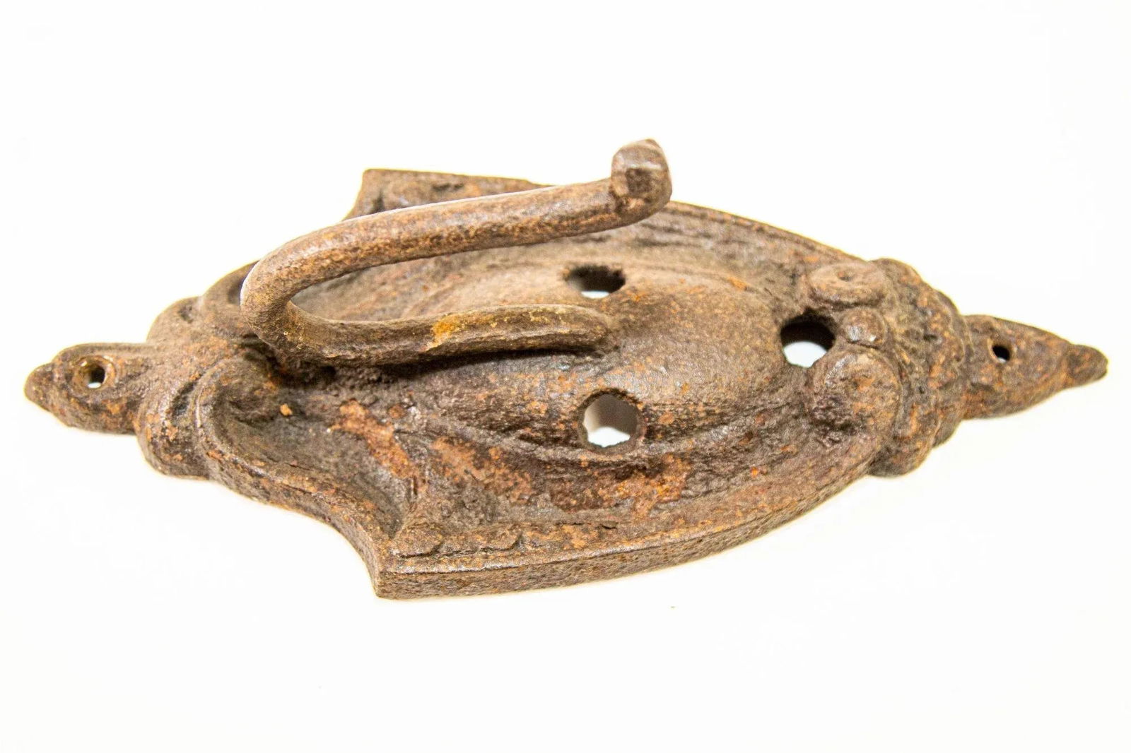 Antique Cast Iron Metal Wall Coat Hook - 6