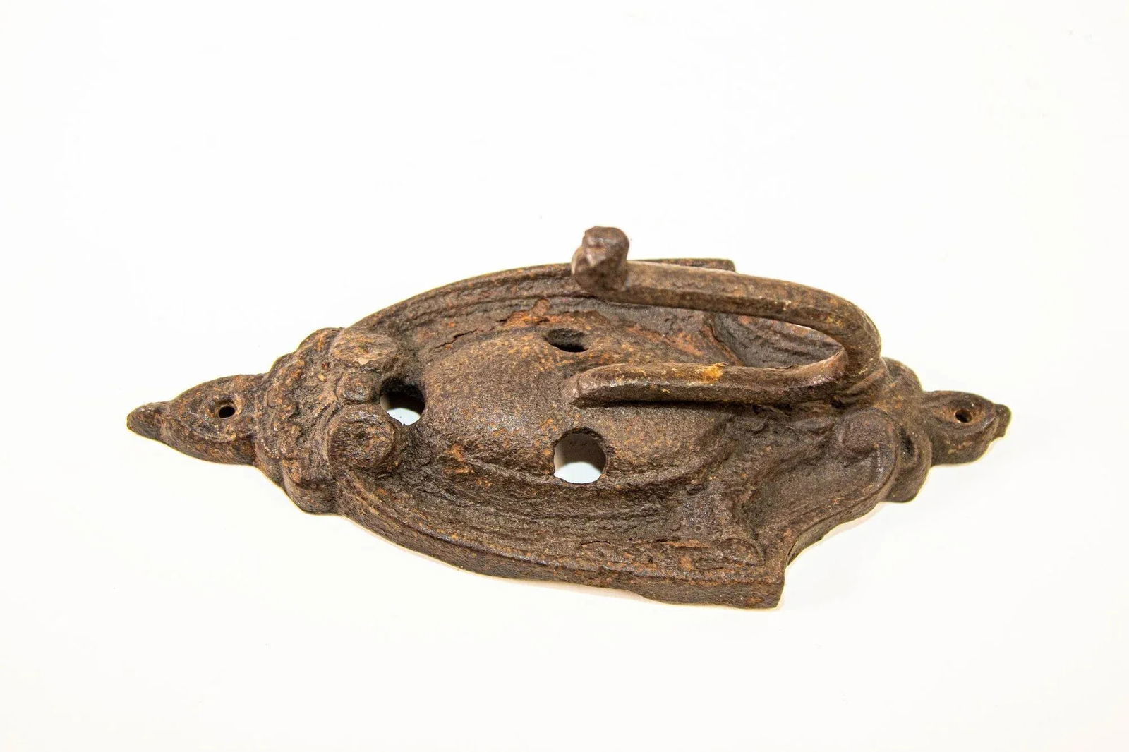 Antique Cast Iron Metal Wall Coat Hook - 9