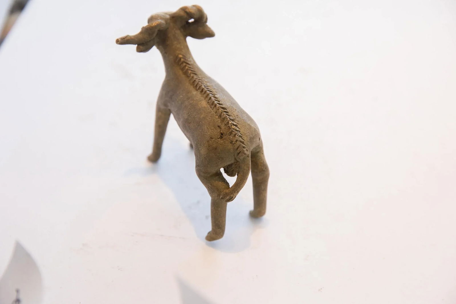 Vintage African Ram Sculpture - 2