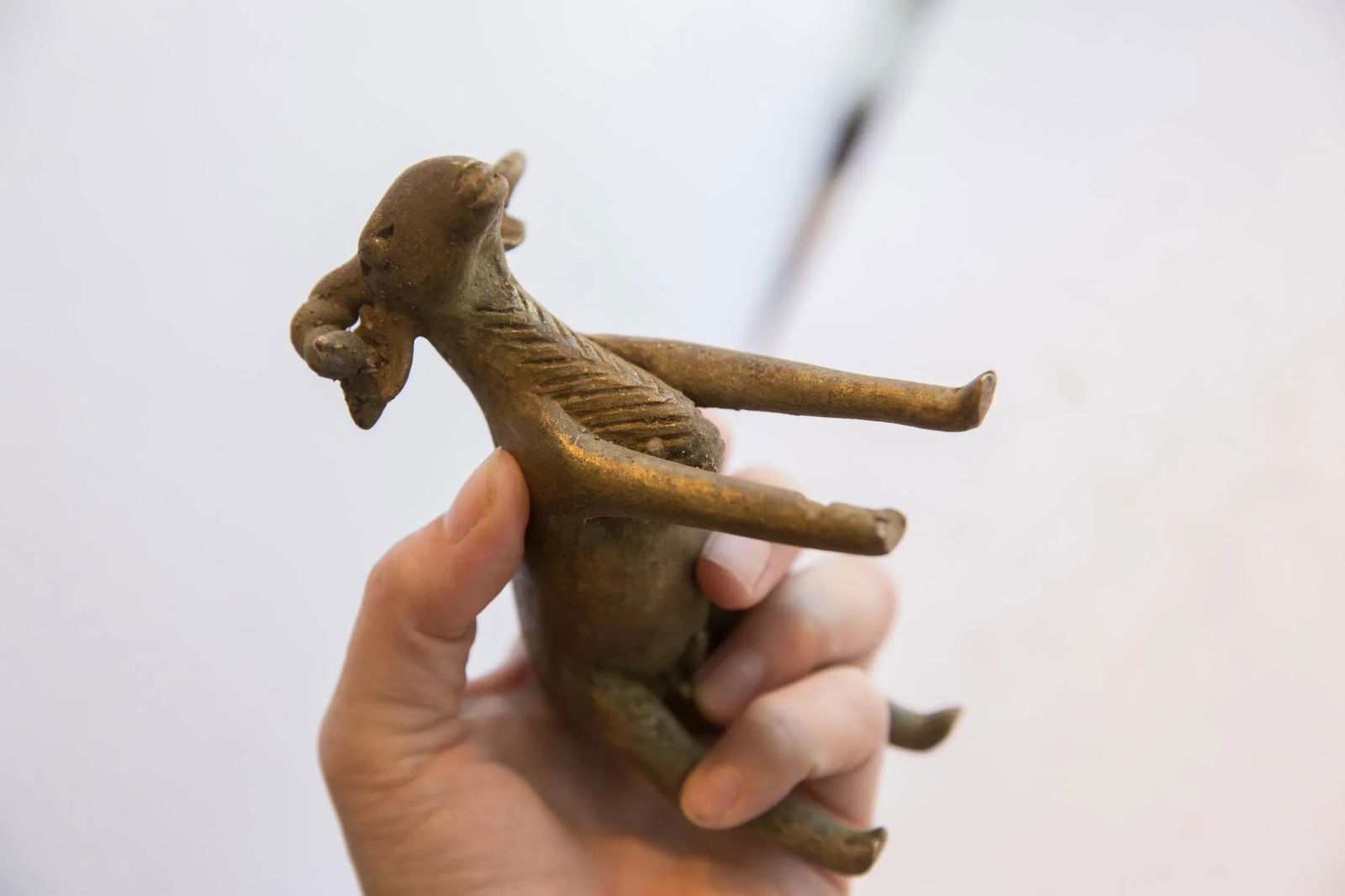 Vintage African Ram Sculpture - 4