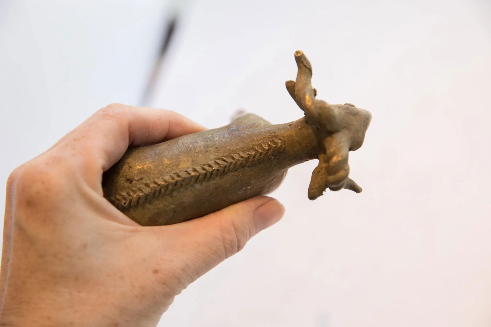 Vintage African Ram Sculpture - 5