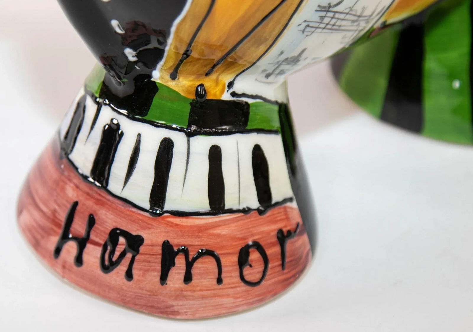 1990s Anatoly Turov Large Ceramic Circus Elephant Signed and Numbered - 3