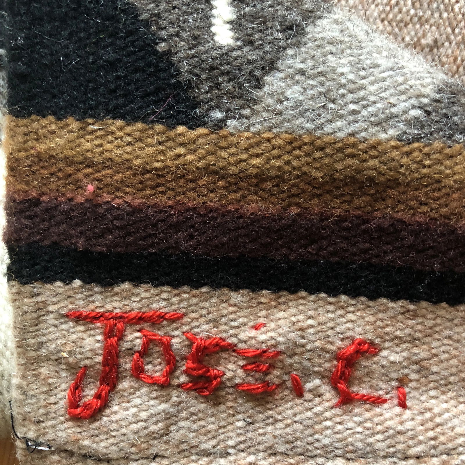 1980s Modernist Reptile Handwoven Tapestry - 10