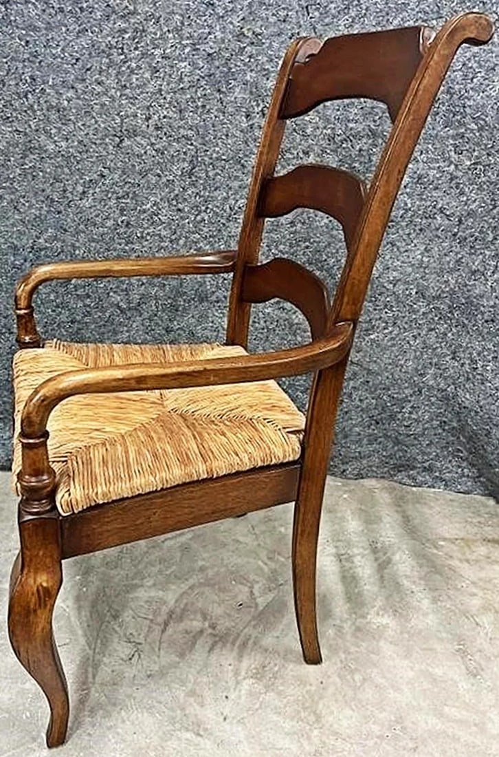 Vintage British Colonial Style Armchair - 2