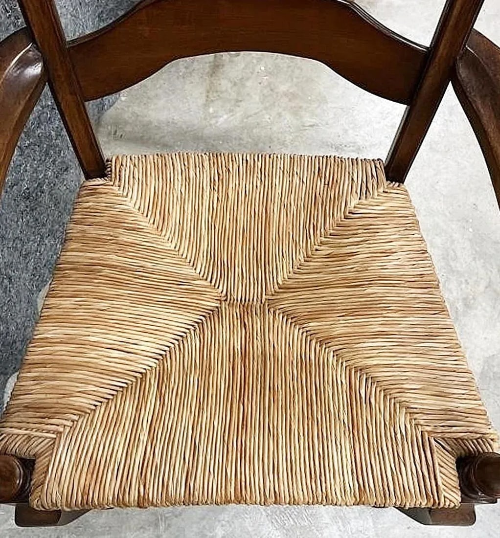 Vintage British Colonial Style Armchair - 3