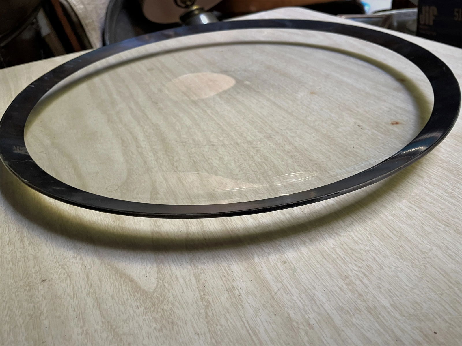 Vintage Dorothy Thorpe Large Round Sterling Silver Overlay Edge Platter/Charger/ Serving Plate - 3