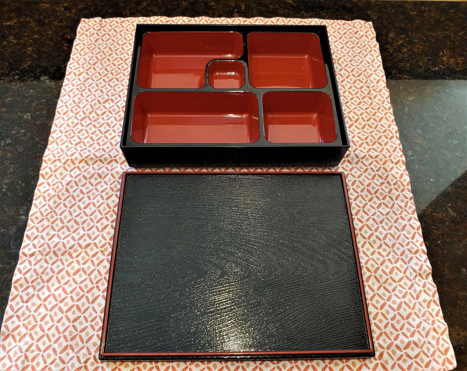 Vintage Modern Japanese Desk Organizer Box - 5