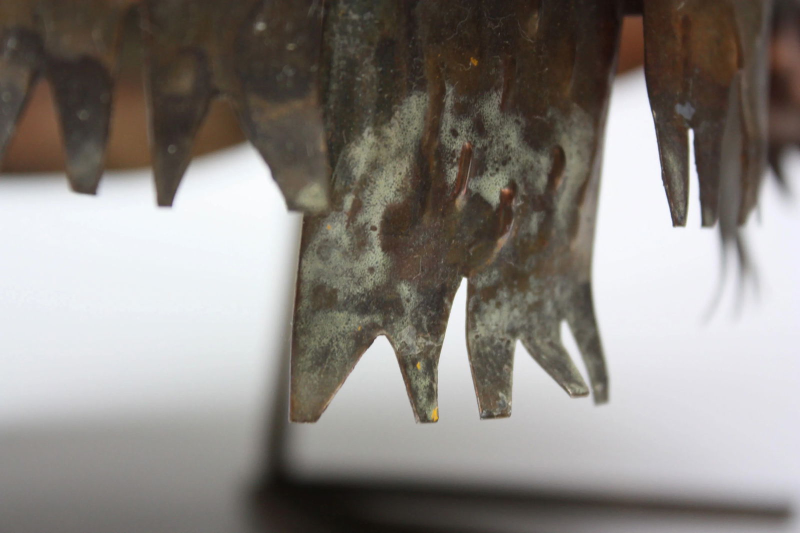 Vintage Brutalist Mixed-Metal Owl Sculpture - 10