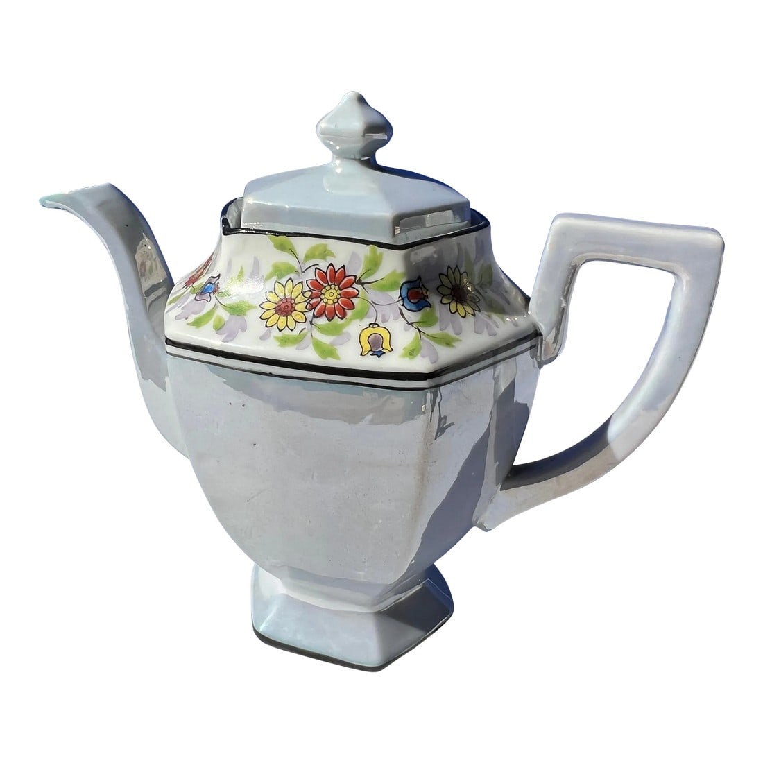 1950s Asian Japanese Tea Pot (1 of 4)