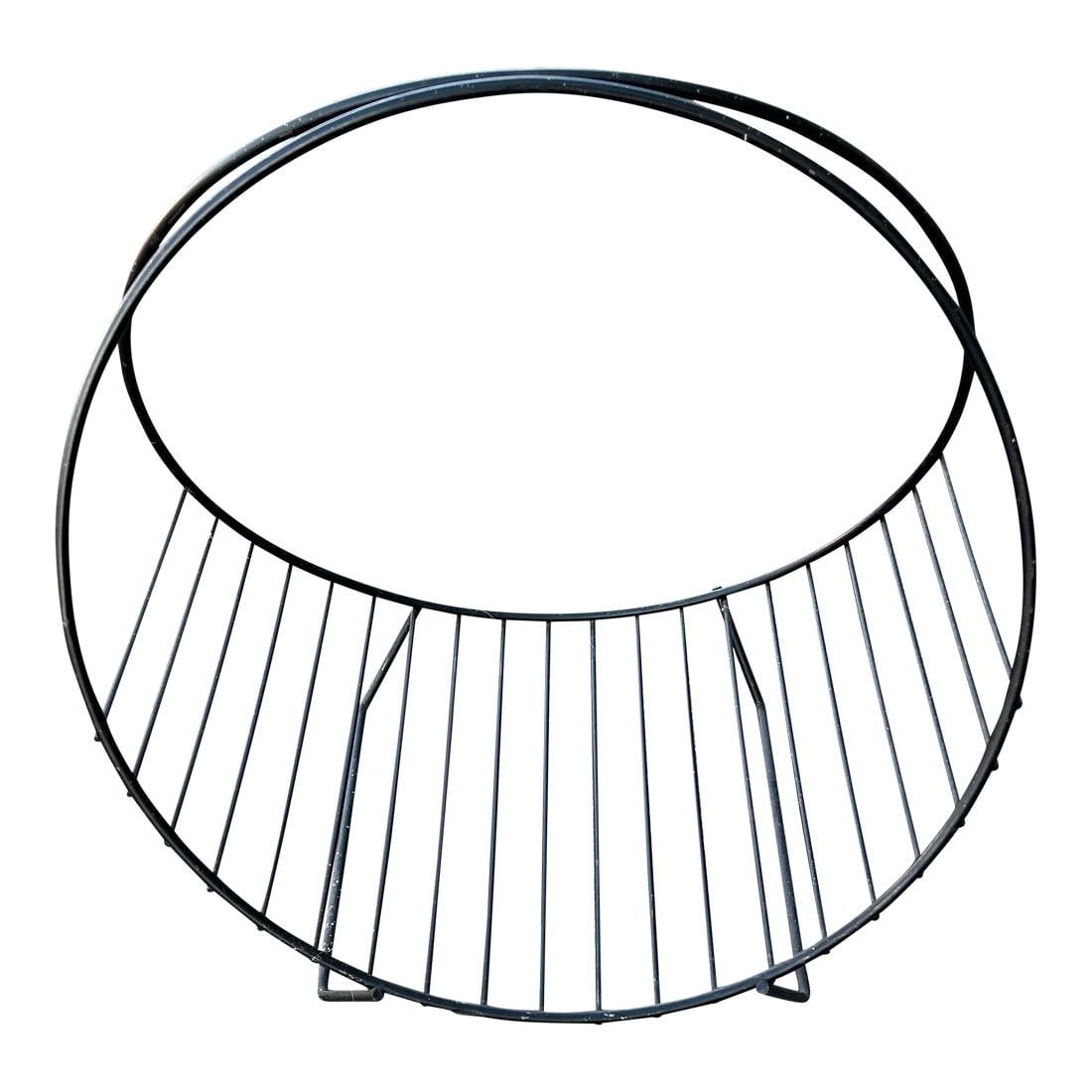 1980s Modern Circular Magazine Rack (1 of 2)