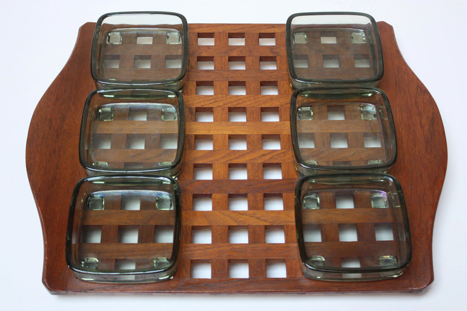 1960s Jens Quistgaard Dansk Teak Serving Tray With Inserts - 2