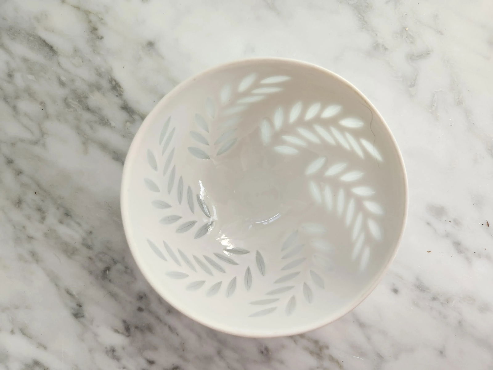 1950s Rice Porcelain Friedl Holzer-Kjellberg Mini Bowl for Arabia - 5