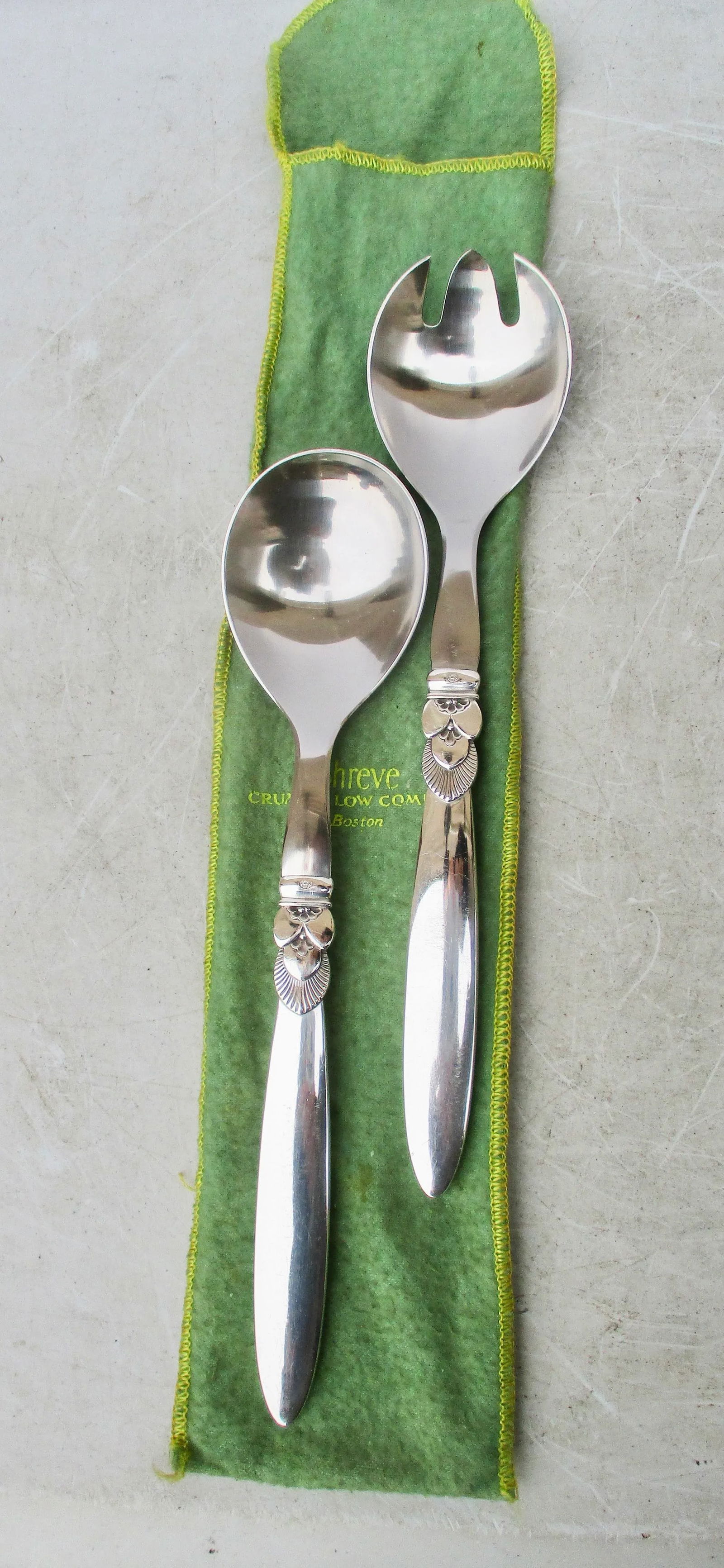 Georg Jensen Cactus Serving Set Circa 1950s. - Set of 2 - 2