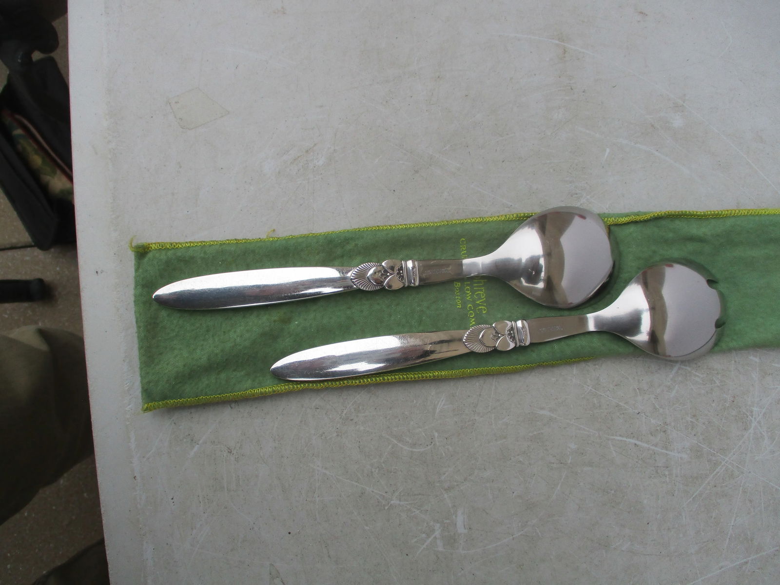 Georg Jensen Cactus Serving Set Circa 1950s. - Set of 2 - 5