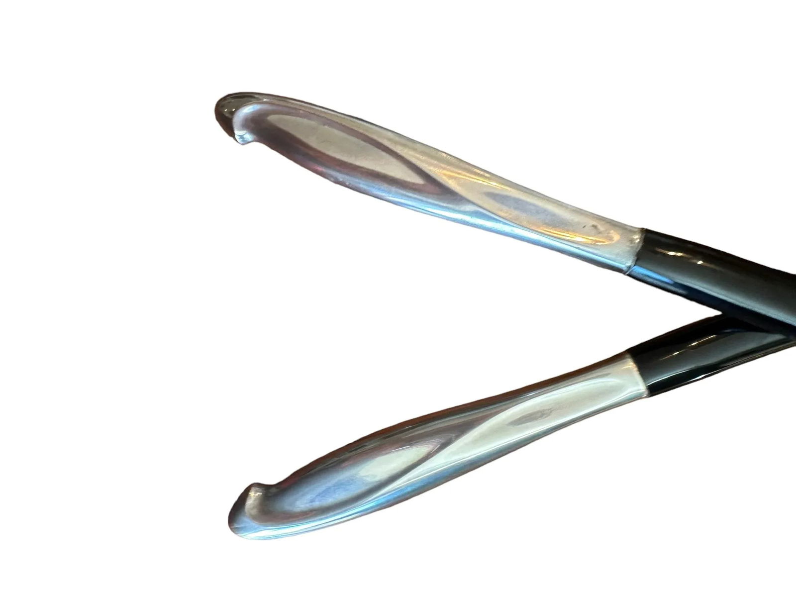 Vintage Mid-Century Modern Sterling Silver Salad Set- Set of 2 - 6