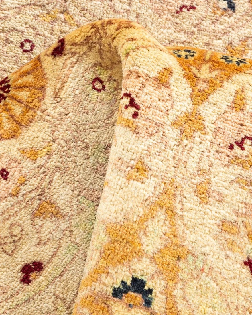 Mogul, One-of-a-Kind Hand-Knotted Area Rug - Ivory, 3' 1" x 5' 2" - 7