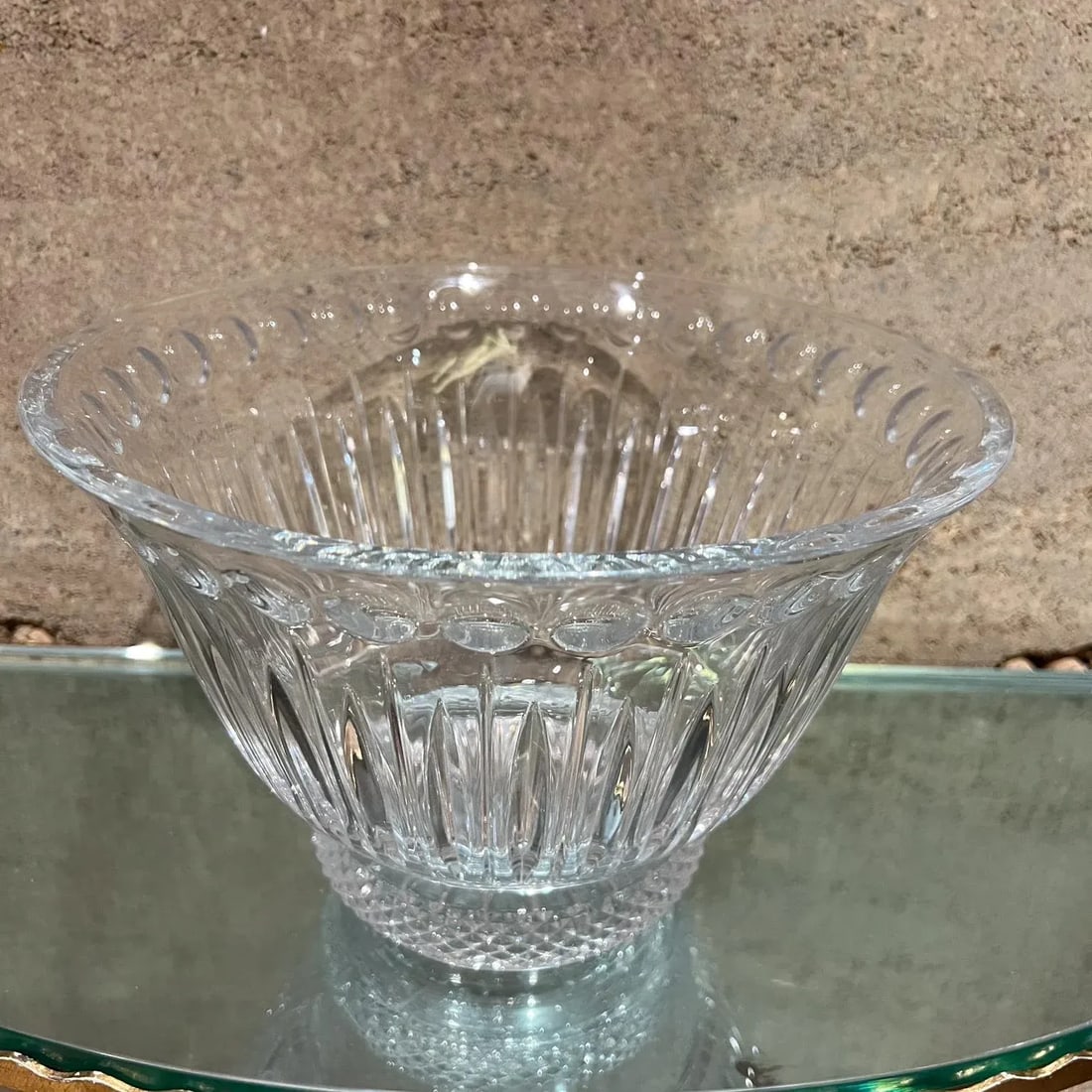 1990s Sutton Place Crystal Centerpiece Bowl by Godinger - 2