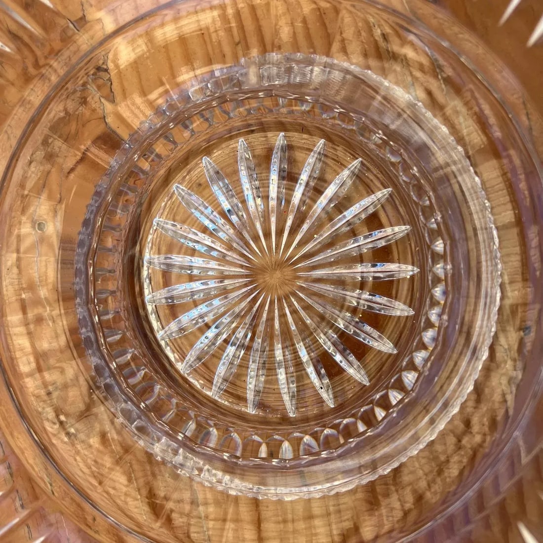 1990s Sutton Place Crystal Centerpiece Bowl by Godinger - 9