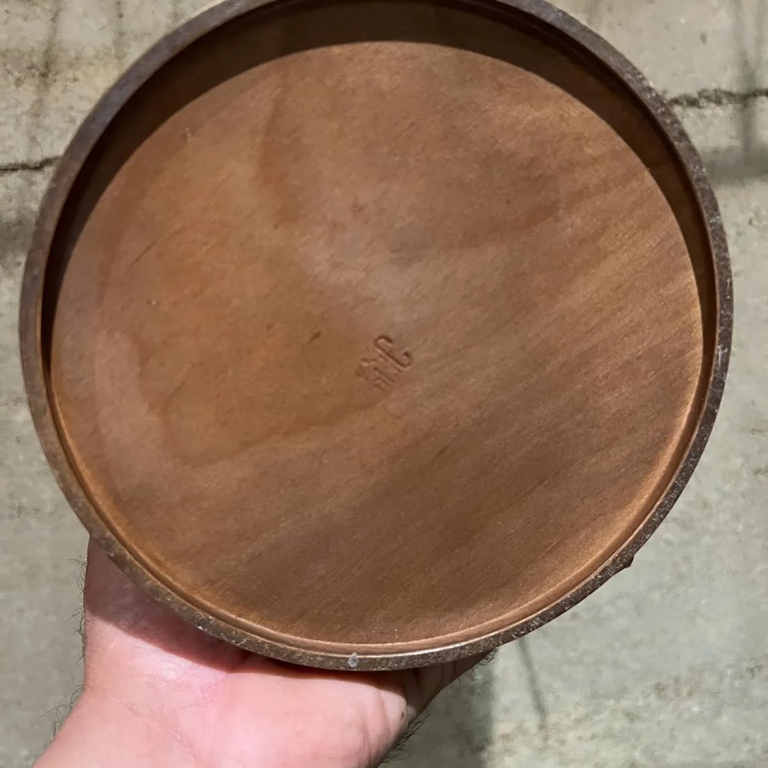 Mid-Century Modern KMC Barware Teak Wood Ice Bucket Japan - 9