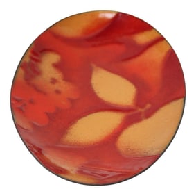 Tucker and Mackintosh Oval Enamel on Copper Plate