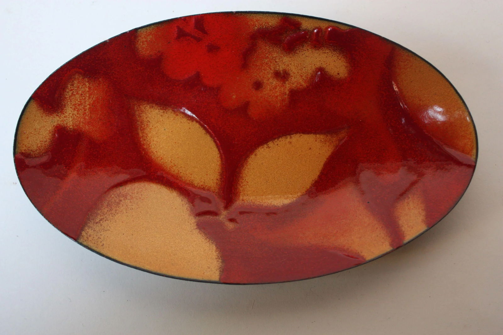 Tucker and Mackintosh Oval Enamel on Copper Plate - 2